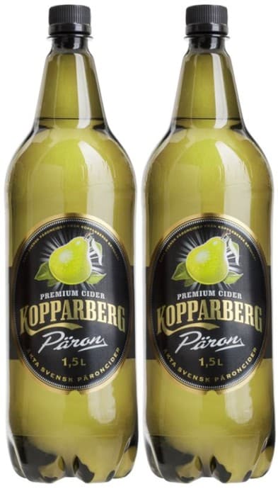 Kopparberg Päron Cider Alkoholfri 2x1,5L från Kopparberg – köp hos Delitea