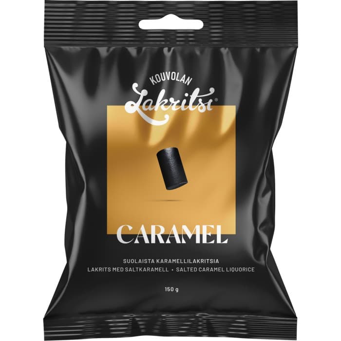 Kouvolan Lakritsi Lakrits med Karamell & Havssalt 150g från Kouvolan Lakritsi - köp hos Delitea