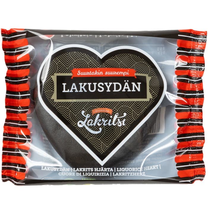 Kouvolan Lakritsi Lakritshjärta 80g från Kouvolan Lakritsi - köp hos Delitea