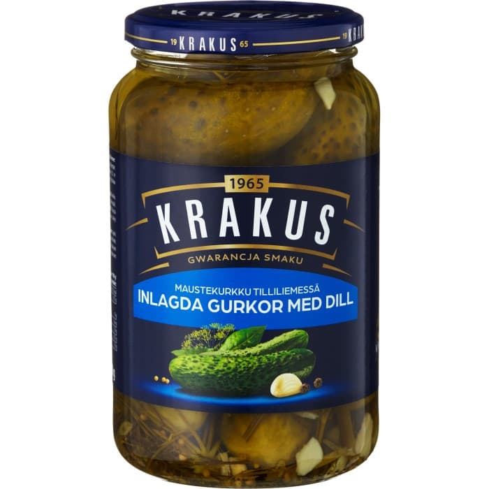 Krakus Gurka Dill Pickle 920g från Krakus – köp hos Delitea