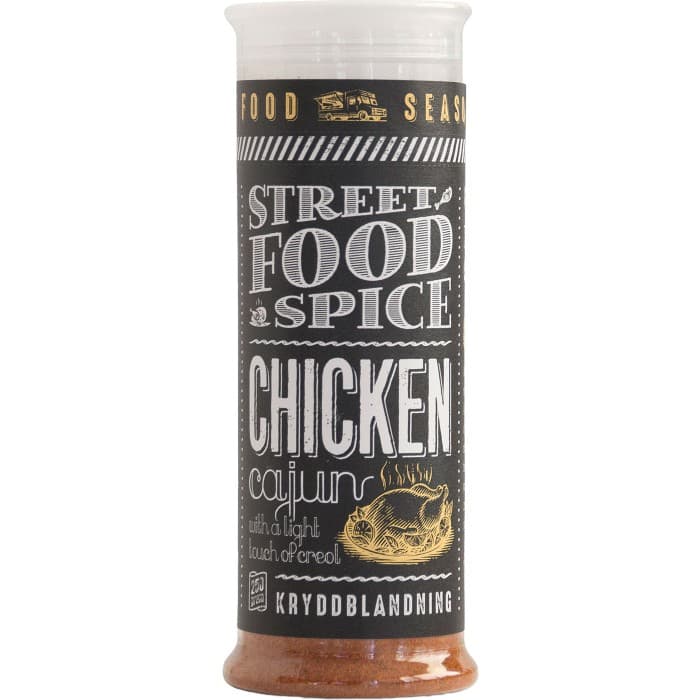 Kryddhuset Street Food Chicken Cajun Kryddblandning 400ml – från Kryddhuset – 80 kr – hos Delitea