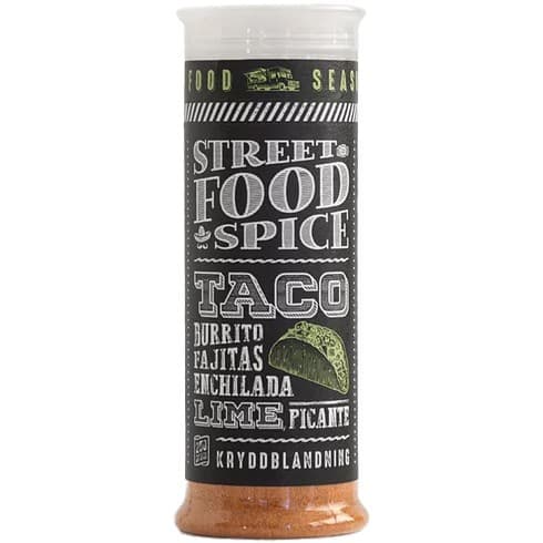 Kryddhuset Street Food Taco Lime Picante Kryddblandning 250g – från Kryddhuset – 55 kr – hos Delitea