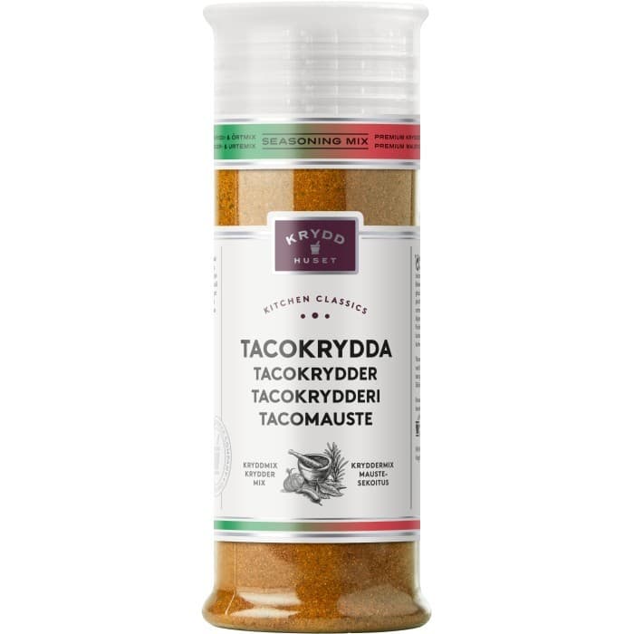Kryddhuset Taco Kryddmix 255g – från Kryddhuset – 59 kr – hos Delitea