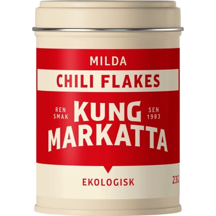 Kung Markatta Milda Chiliflakes 23g – från Kung Markatta – 32 kr – hos Delitea