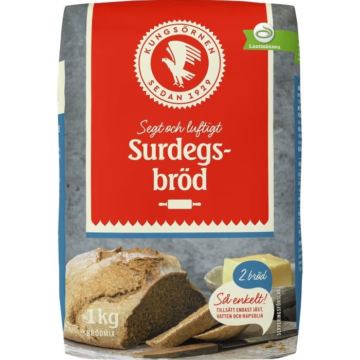 Kungsörnen Brödmix Surdegsbröd 1kg