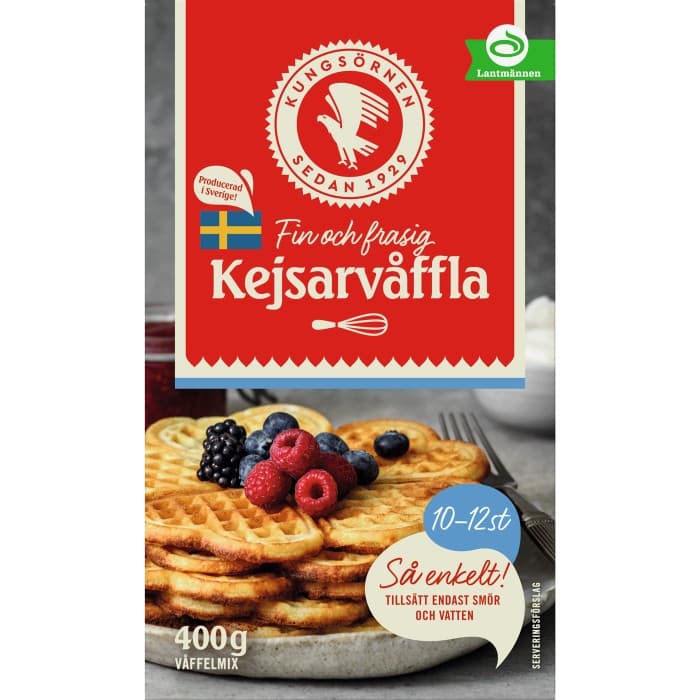 Kungsörnen Kejsarvåfflor 400g