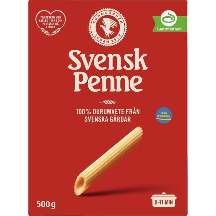 Kungsörnen Penne Durumvete 500g från Kungsörnen – köp hos Delitea