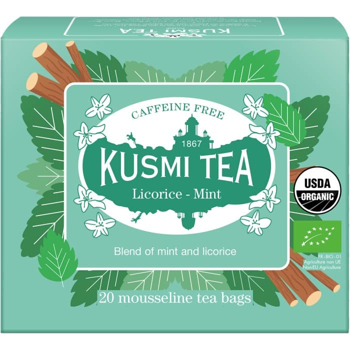 Kusmi Tea Licorice Mint Örtte Eko 20-pack från Kusmi Tea – köp hos Delitea