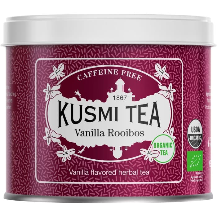 Kusmi Tea Rooibos Vanilj Löste Eko 100g från Kusmi Tea – köp hos Delitea