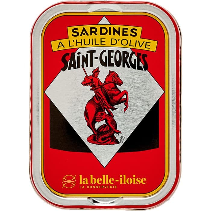 La Belle-Iloise Sardiner Extra Jungfru Olivolja Saint George 115g från La Belle-Iloise – köp hos Delitea