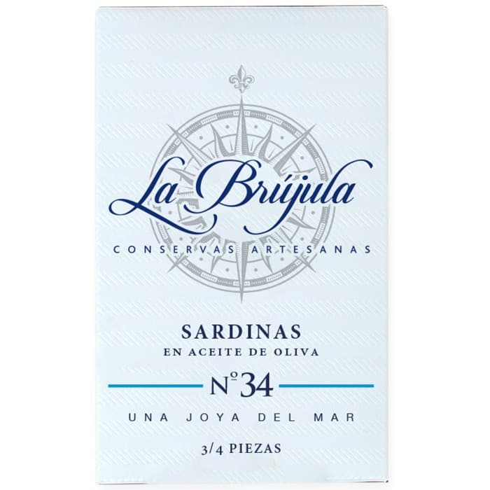 La Brujula Sardiner 115g från La Brujula - köp hos Delitea