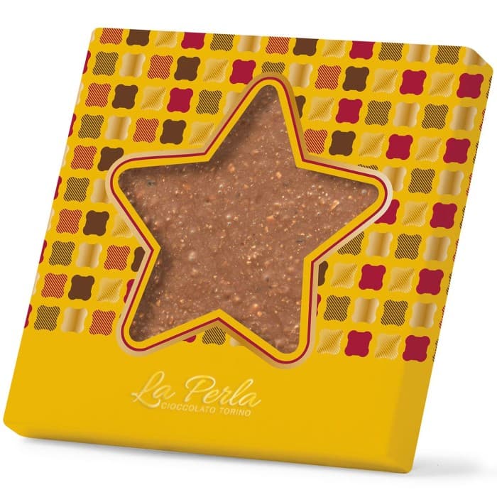 La Perla Mjölkchokladkaka med Kola, Maräng & Hasselnöt 170g från La Perla – köp hos Delitea