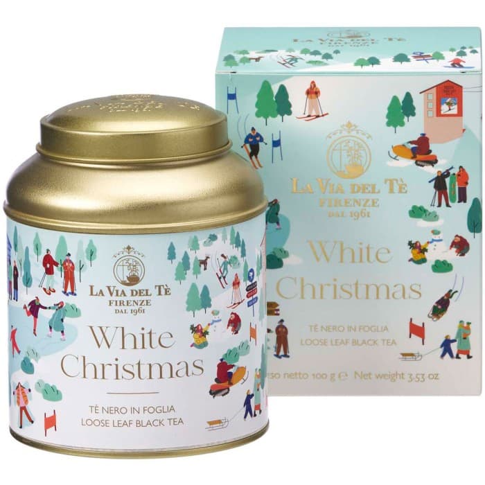 La Via del Tè White Christmas Te Lösvikt Plåtburk 100g