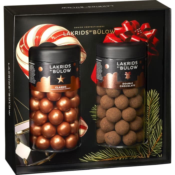 Lakrids by Bülow Black Box Classic Caramel & Double Chocolate 2x270g