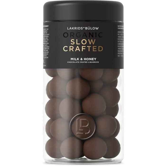 Lakrids by Bülow Slow Crafted Regular Milk & Honey 265g från Lakrids by Bülow – köp hos Delitea