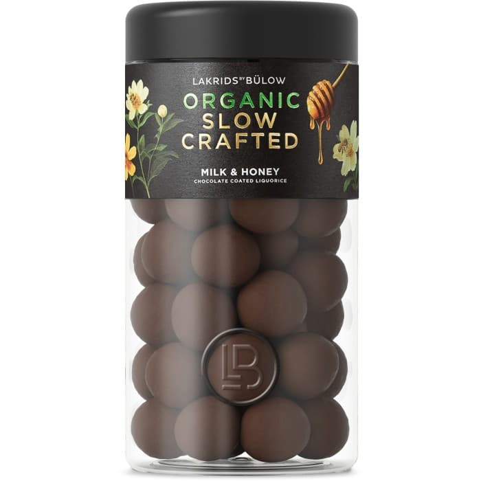 Lakrids by Bülow Slow Crafted Regular Milk & Honey 265g från Lakrids by Bülow – köp hos Delitea