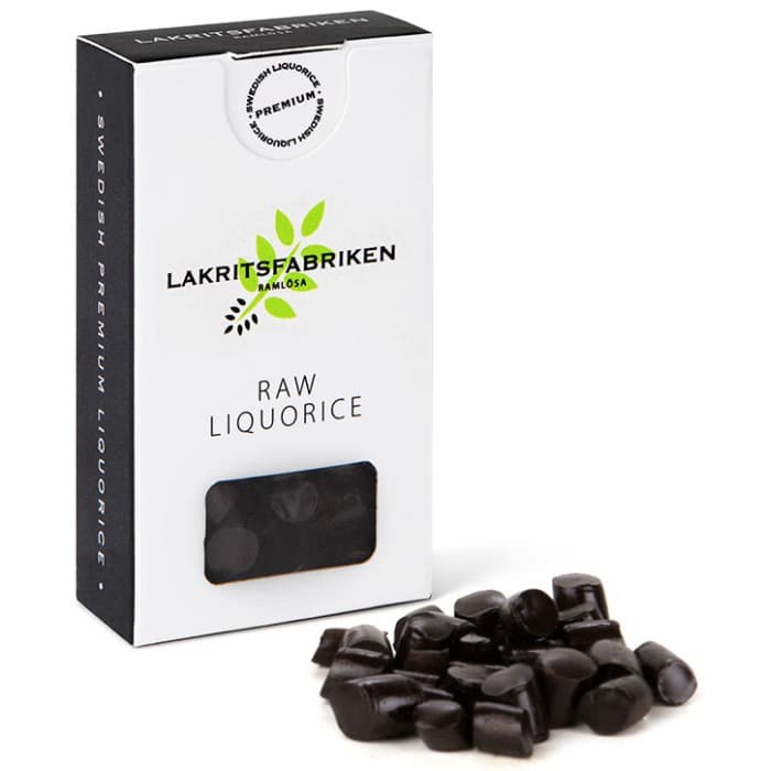 Lakritsfabriken Organic Raw Liquorice 25g från Lakritsfabriken i Ramlösa – köp hos Delitea
