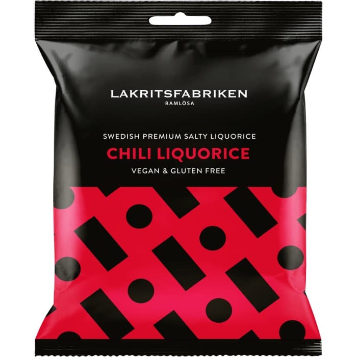 Lakritsfabriken Premium Liquorice Chili 100g från Lakritsfabriken i Ramlösa – köp hos Delitea