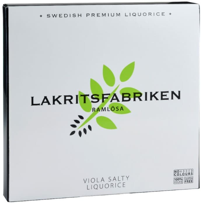 Lakritsfabriken Premium Liquorice Salty Viola 150g från Lakritsfabriken i Ramlösa – köp hos Delitea