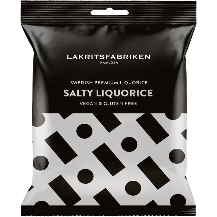 Lakritsfabriken Premium White Salty Liquorice 100g från Lakritsfabriken i Ramlösa – köp hos Delitea