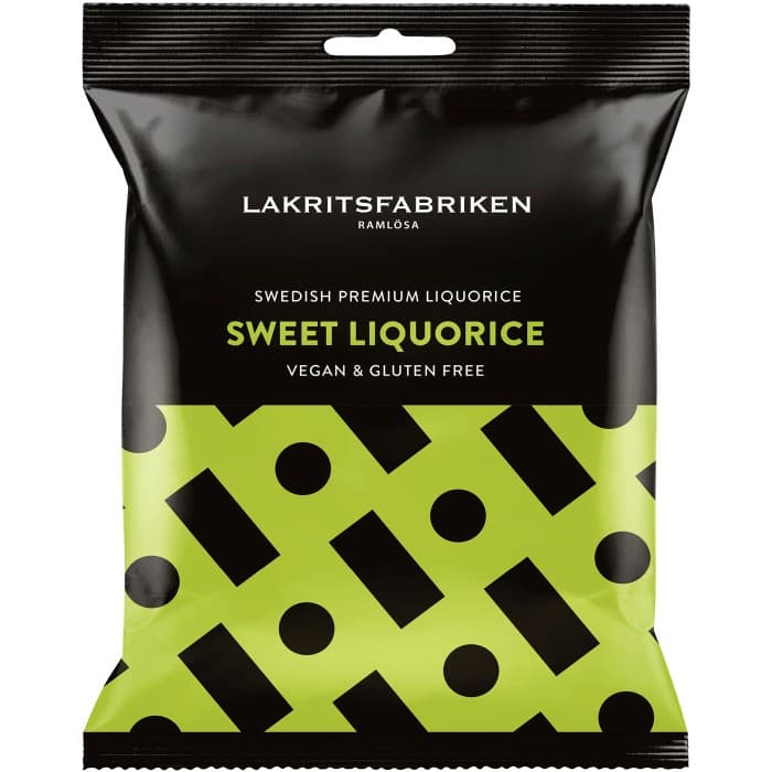 Lakritsfabriken Premium White Sweet Liquorice 100g från Lakritsfabriken i Ramlösa – köp hos Delitea
