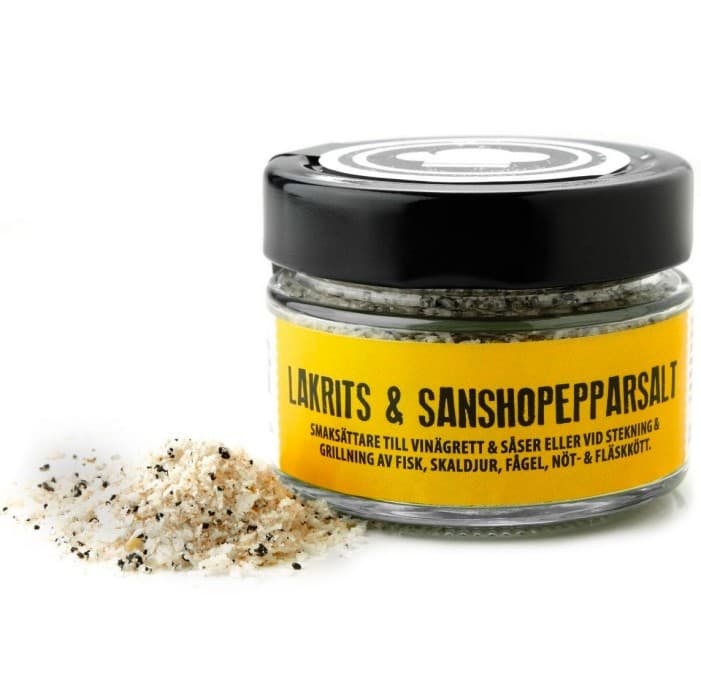Lakritskocken Lakrits & Sanshopeppar Salt 75g