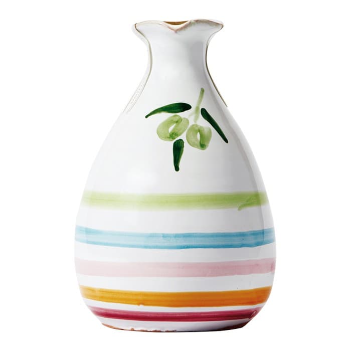 Lamantea Extra Virgin Olivolja Handgjord Keramikflaska Multicolor 250ml från Lamantea – köp hos Delitea