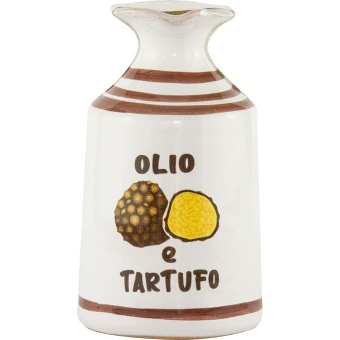 Lamantea Olivolja Handmålad Keramikflaska med Tryffel 250ml