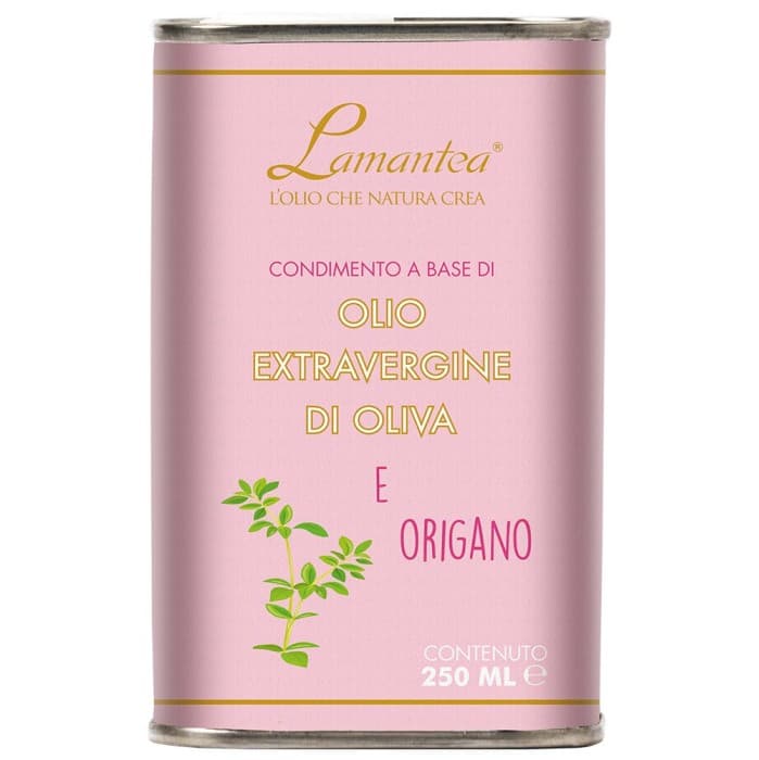 Lamantea Olivolja Smaksatt med Oregano 250ml