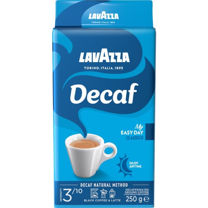 Lavazza Caffè Decaffeinato Finmalet Kaffe Refill 250g från Lavazza - köp hos Delitea