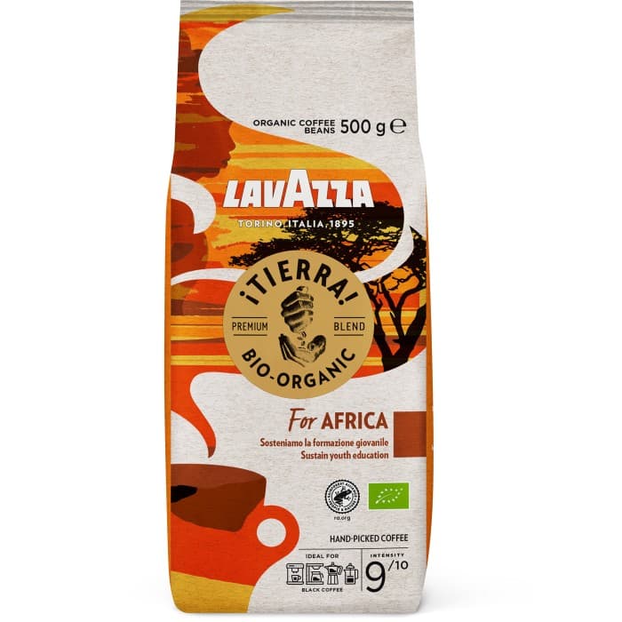 Lavazza Tierra for Africa Bio Organic Hela Bönor 500g