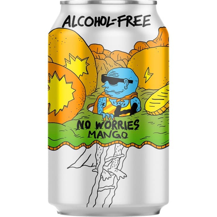 Lervig No Worries Mango Alkoholfri Öl IPA 0,5% 33cl – från Lervig – 26 kr – hos Delitea
