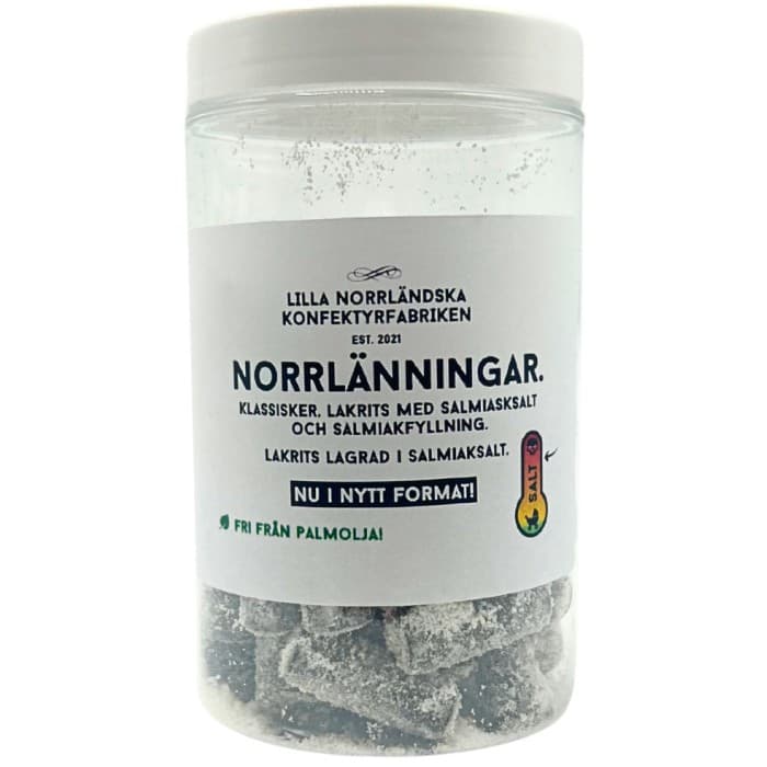 Lilla Norrländska Konfektyrfabriken Norrlänningar 250g – från Lilla Norrländska Konfektyrfabriken – 110 kr – hos Delitea