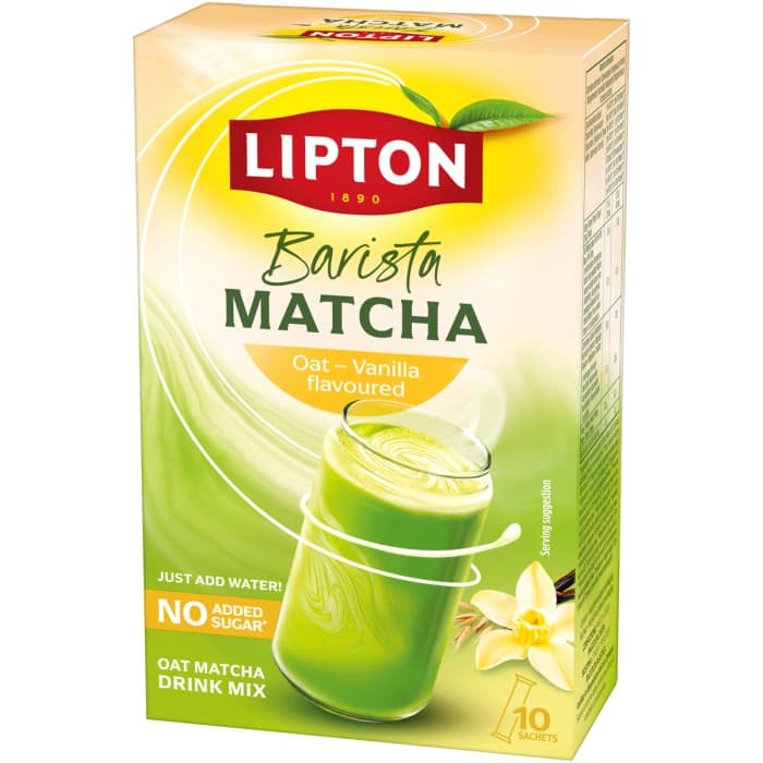 Lipton Barista Matcha Oat Vanilla 10-pack – från Lipton – 51 kr – hos Delitea