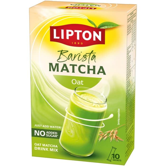 Lipton Barista Matcha med Havrepulver 10-pack – från Lipton – 51 kr – hos Delitea