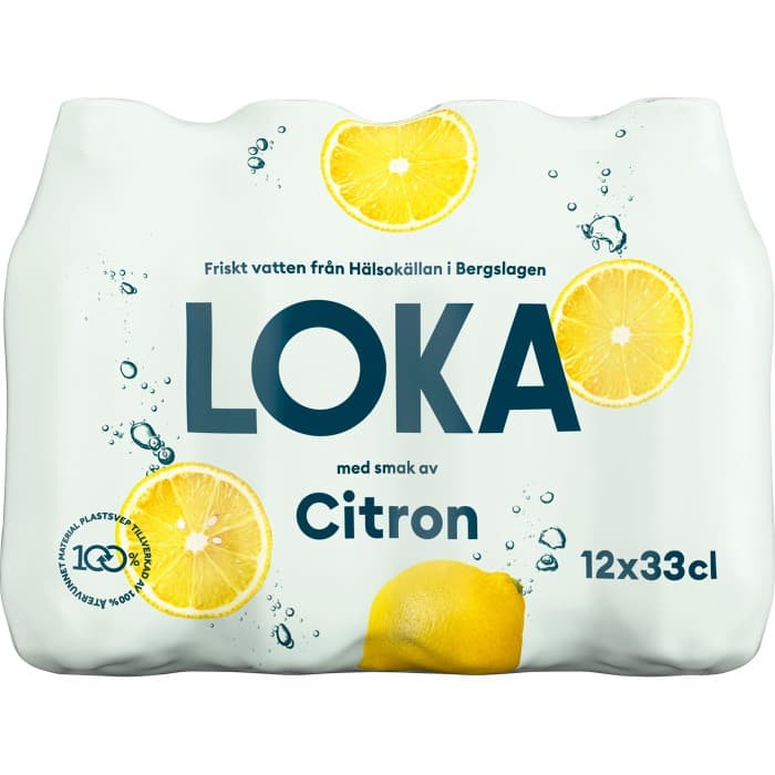 Loka Citron PET 12x33cl – från LOKA – 68 kr – hos Delitea