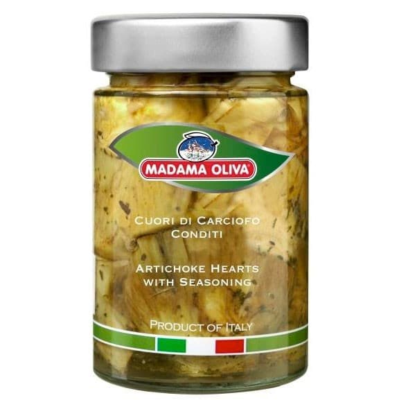 Madama Oliva Kronärtskockshjärtan 300g