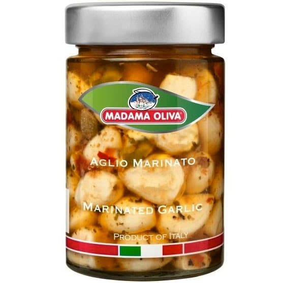Madama Oliva Marinerad Vitlök 300g från Madama Oliva – köp hos Delitea