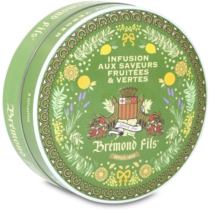 Maison Brémond Örtte Infusion med Fruktiga & Gröna Smaker 8 Tepåsar från Maison Brémond 1830 – köp hos Delitea