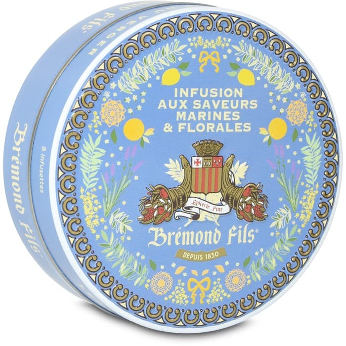 Maison Brémond Örtte Infusion med Marina & Blomsteraromer 8 Tepåsar från Maison Brémond 1830 – köp hos Delitea