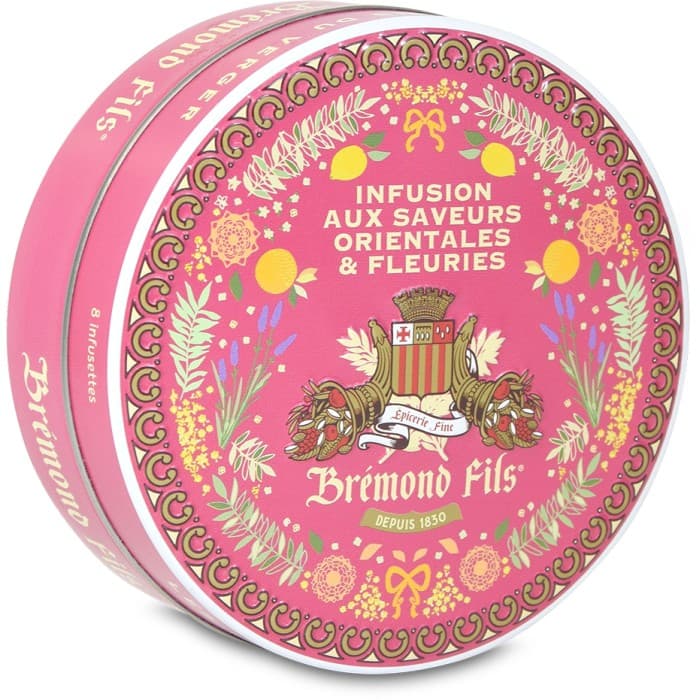 Maison Brémond Örtte Infusion med Orientaliska & Blomstrande Smaker 8 Tepåsar från Maison Brémond 1830 – köp hos Delitea