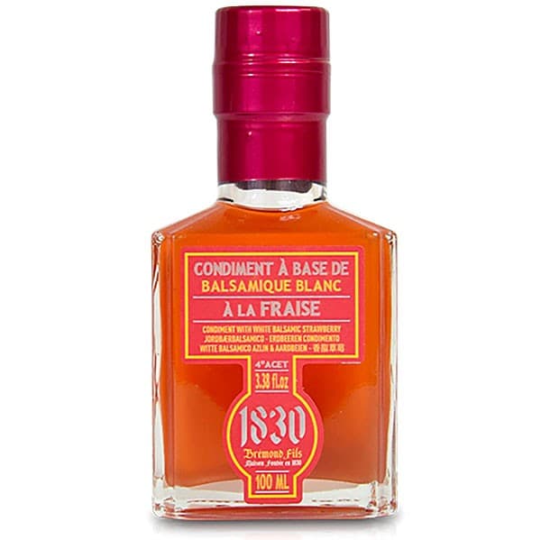 Maison Brémond Vit Balsamvinäger med Jordgubbar 100ml – från Maison Brémond 1830 – 99 kr – hos Delitea
