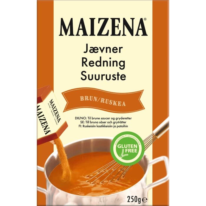 Maizena Redning Brun 250g