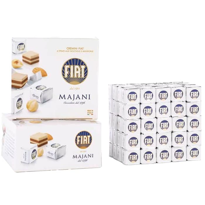 Majani Fiat Cremino Nougat Classico Presentask 1013g – från Majani – 1045 kr – hos Delitea