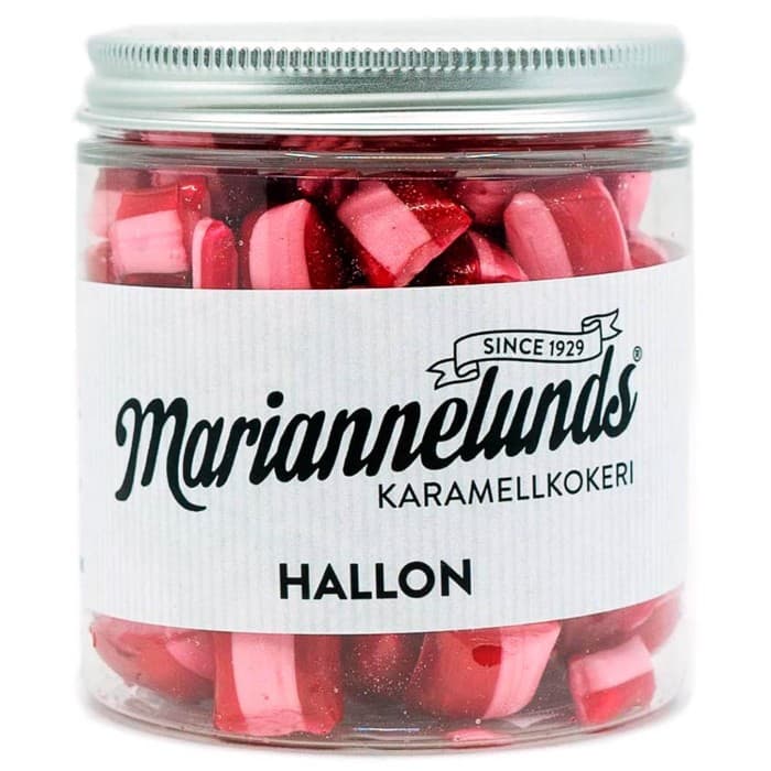 Mariannelunds Karamellkokeri Karameller Hallon 200g – från Mariannelunds Karamellkokeri – 49 kr – hos Delitea