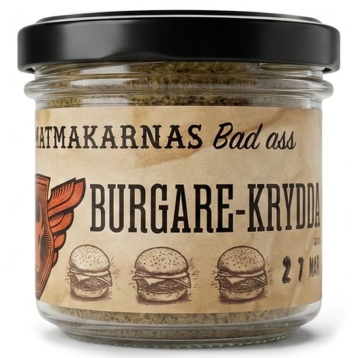 Matmakarna Bad Ass Burgare-Krydda 60g från Matmakarna – köp hos Delitea