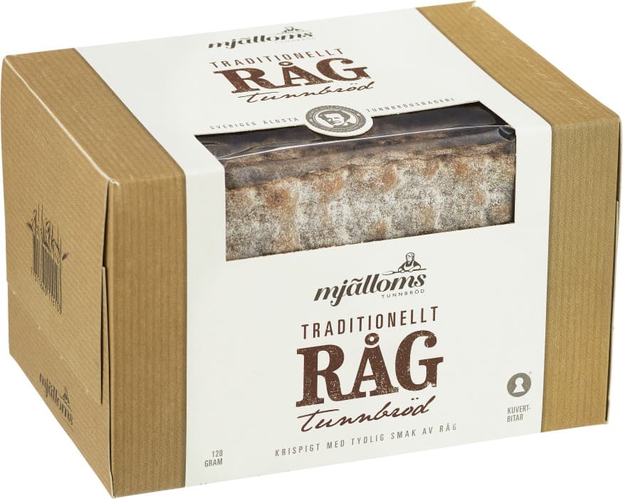 Mjälloms Råg Tunnbröd 120g