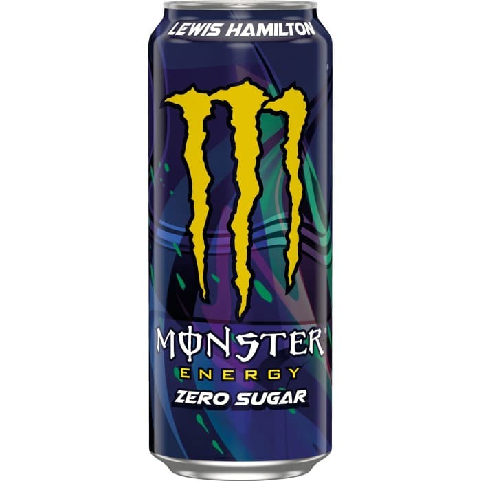 Monster Energy Lewis Hamilton Zero Sugar Energidryck 50cl