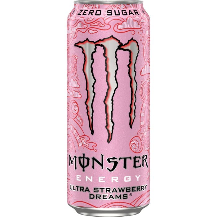 Monster Energy Ultra Strawberry Dreams Energidryck 50cl