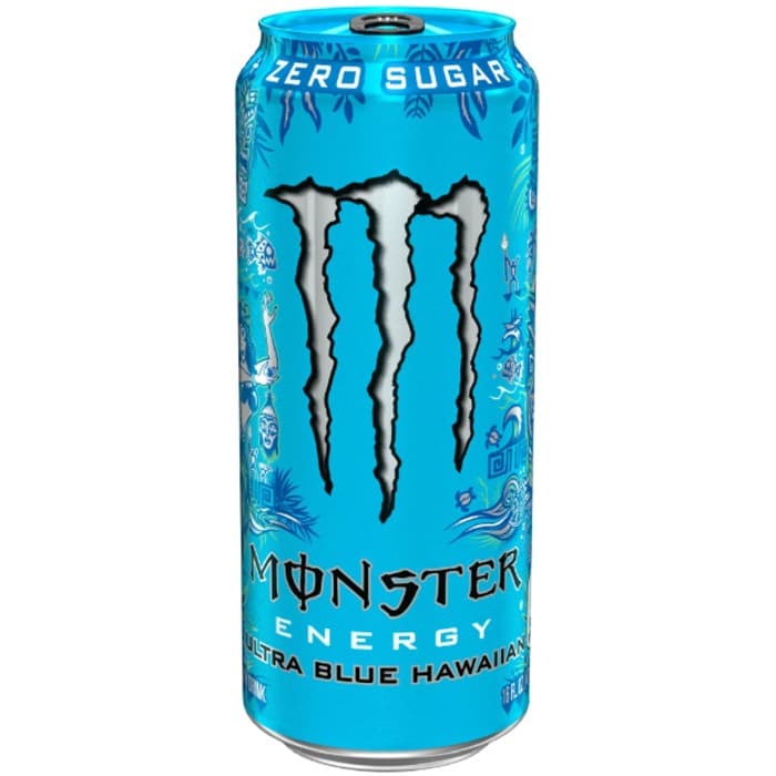 Monster Hawaiian Blue Zero Sugar 473ml – från Monster – 55 kr – hos Delitea